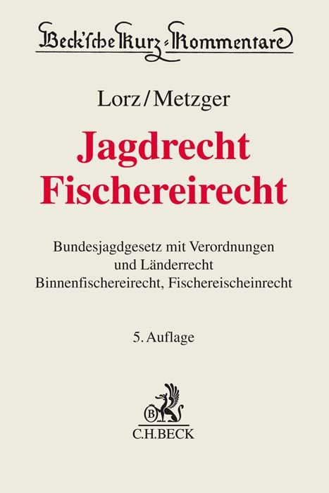 Vorderes Coverbild Jagdrecht, Fischereirecht