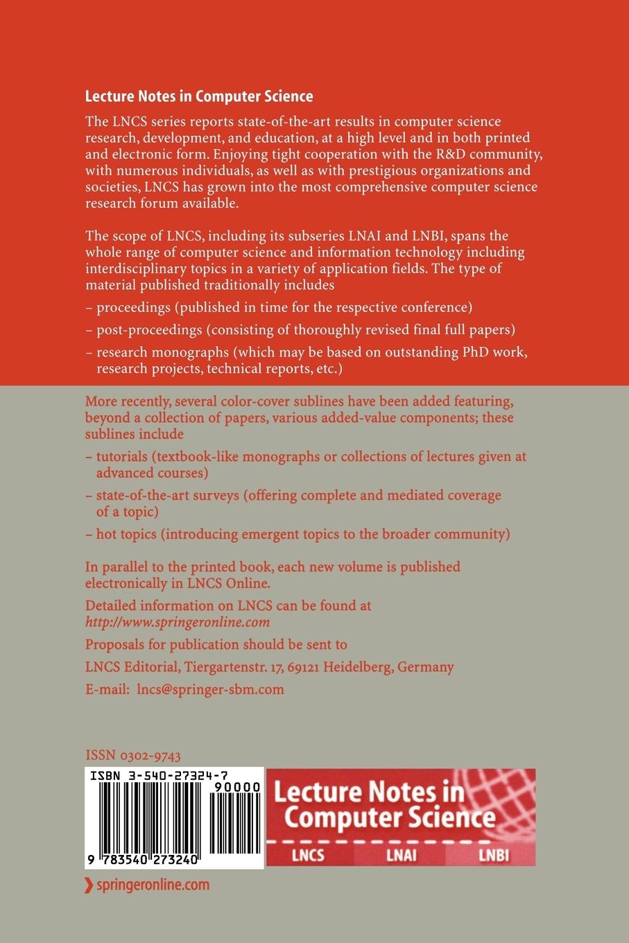 Rückseitencover Principles of Distributed Systems