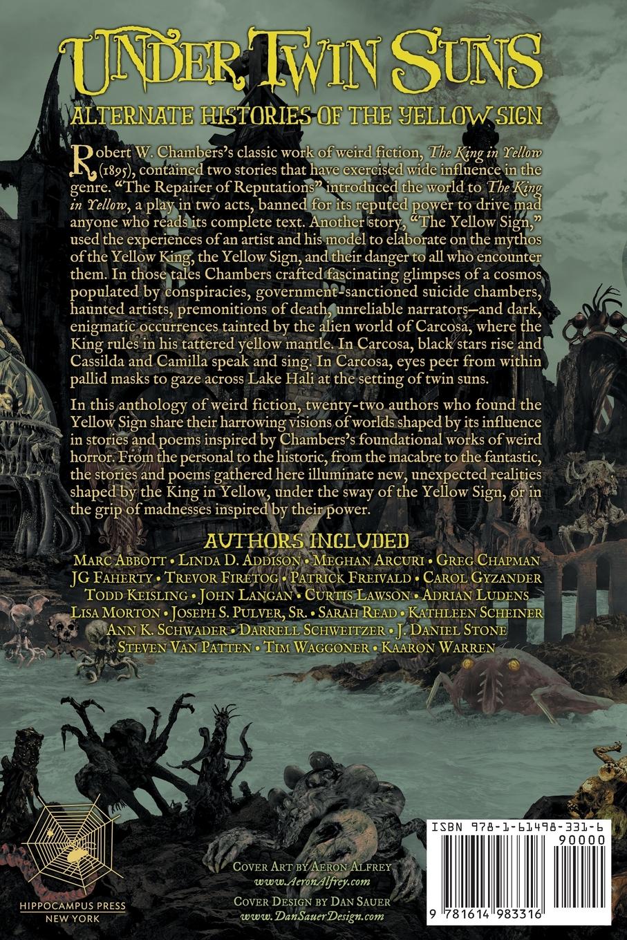 Rückseitencover Under Twin Suns