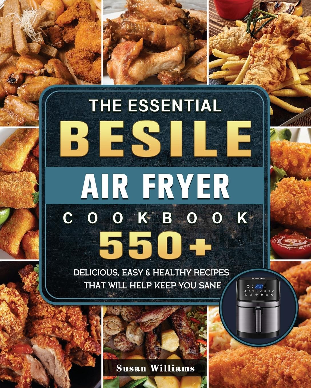 Vorderes Coverbild The Essential Besile Air Fryer Cookbook