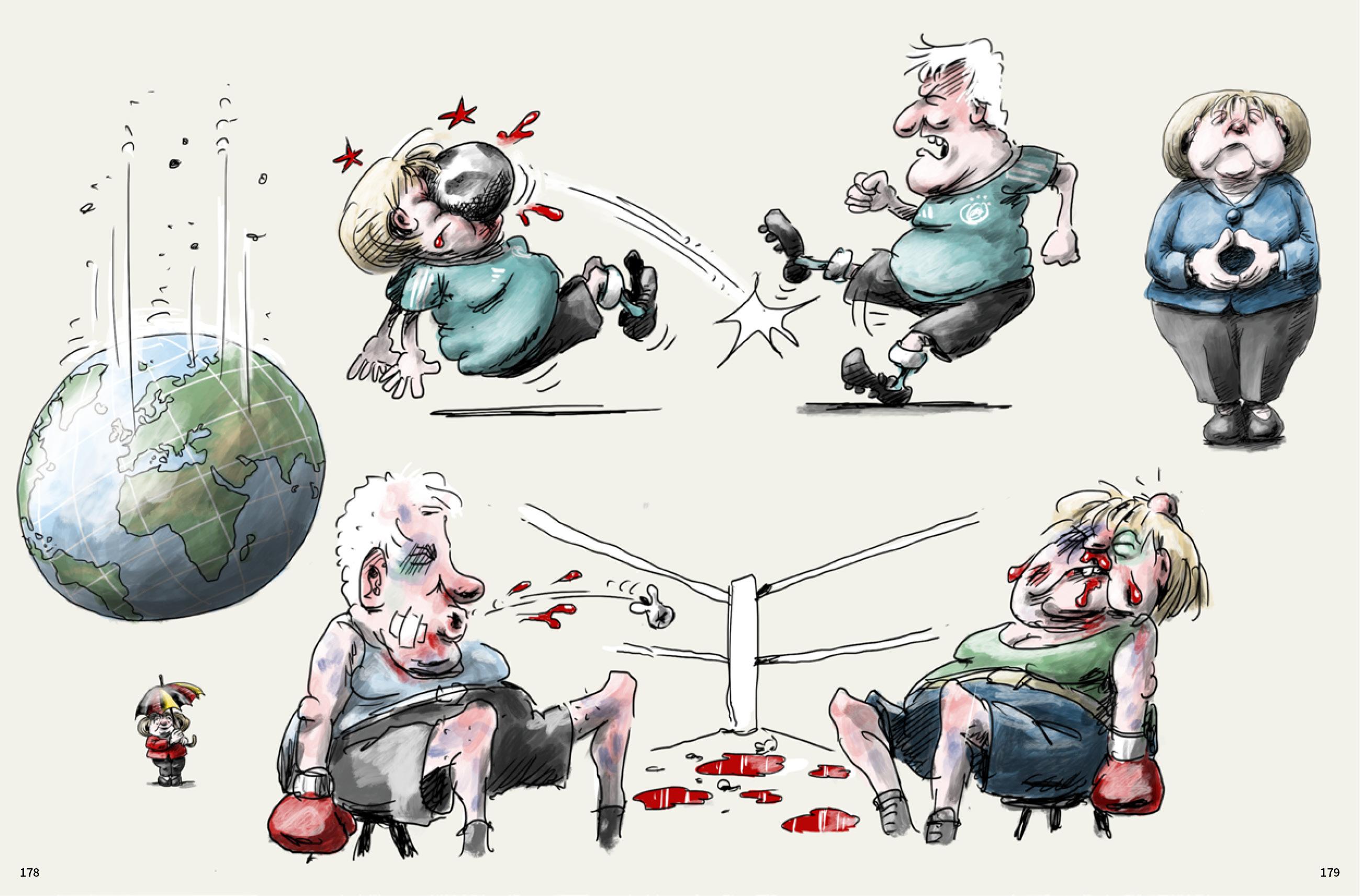 Beispielinhalt (Bild) Mein Merkel-Bilderbuch