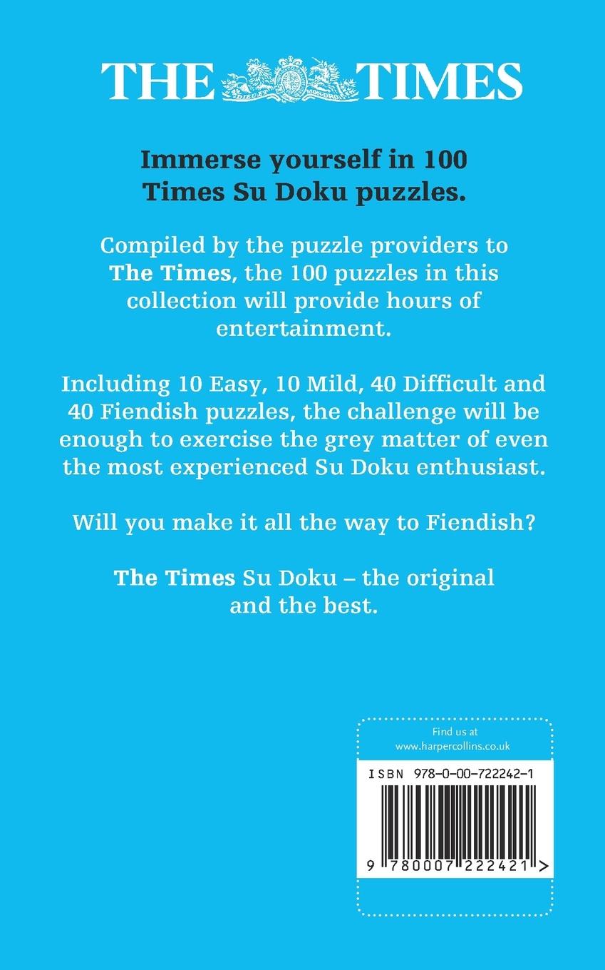 Rückseitencover The Times Su Doku Book 5