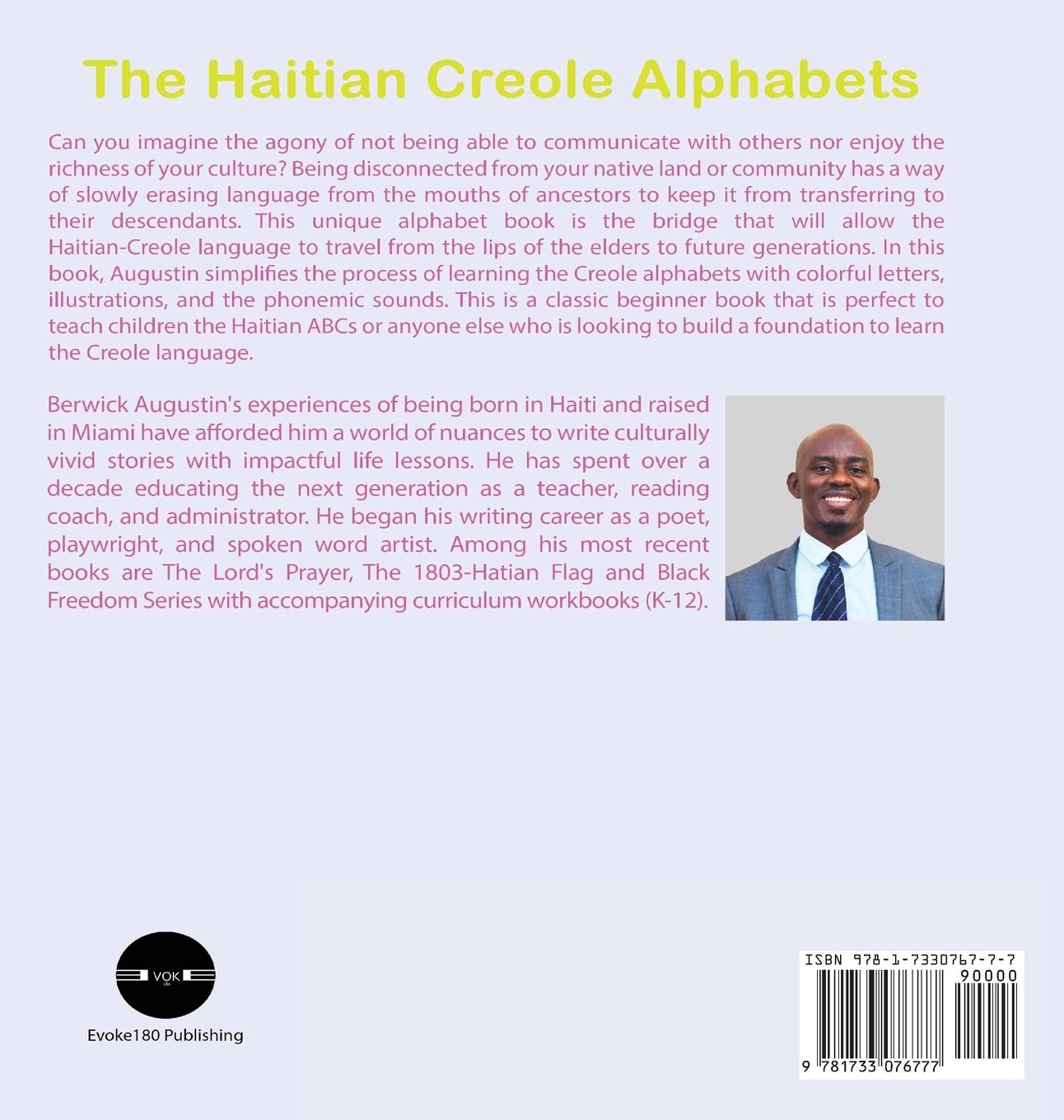 Rückseitencover The Haitian Creole Alphabets