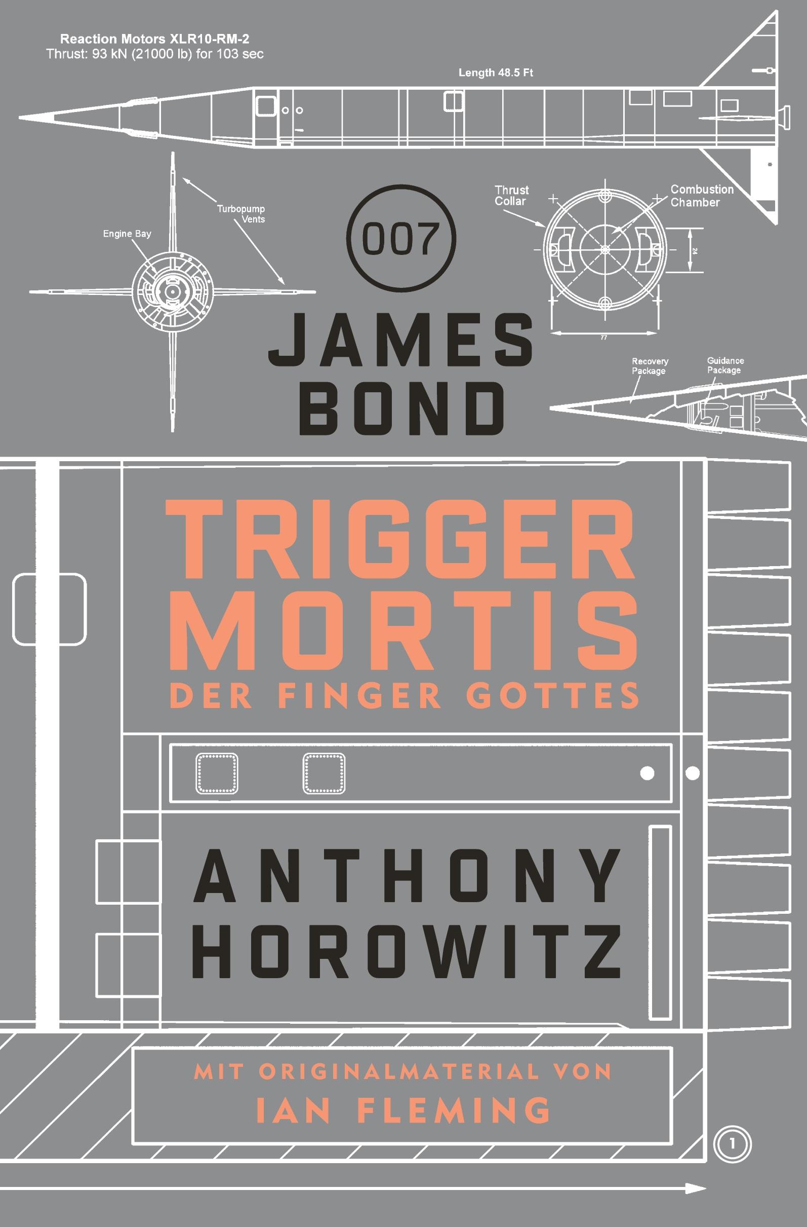 Vorderes Coverbild James Bond: Trigger Mortis - Der Finger Gottes