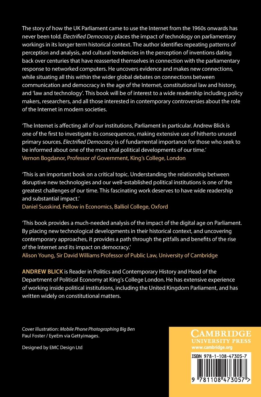 Rückseitencover Electrified Democracy