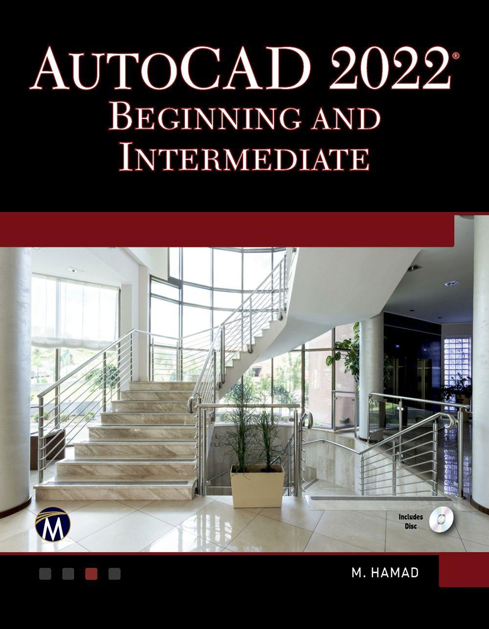 Vorderes Coverbild AutoCAD 2022 Beginning and Intermediate