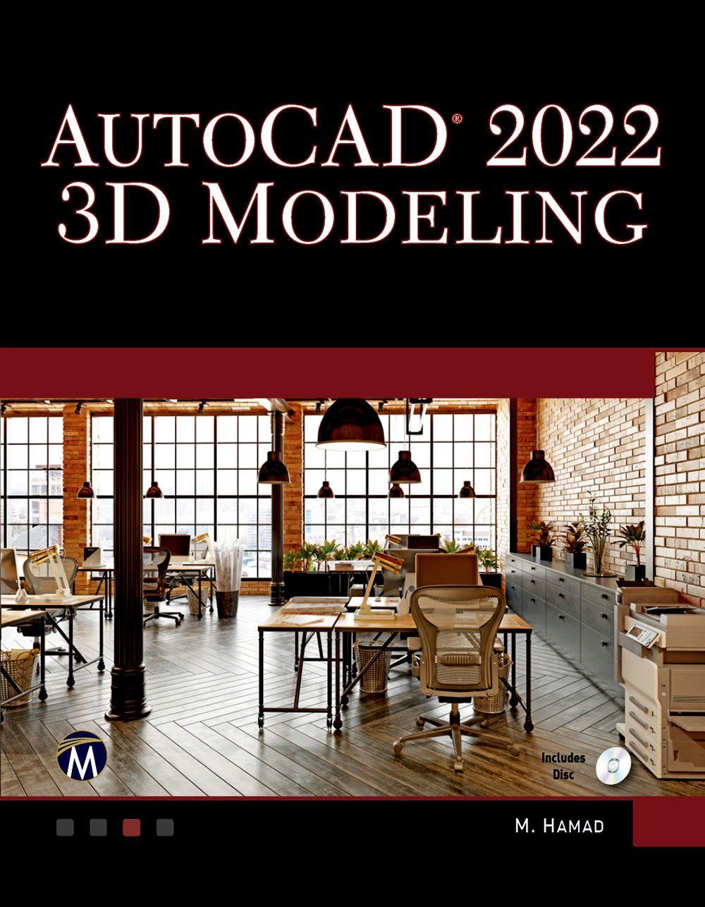 Vorderes Coverbild AutoCAD 2022 3D Modeling