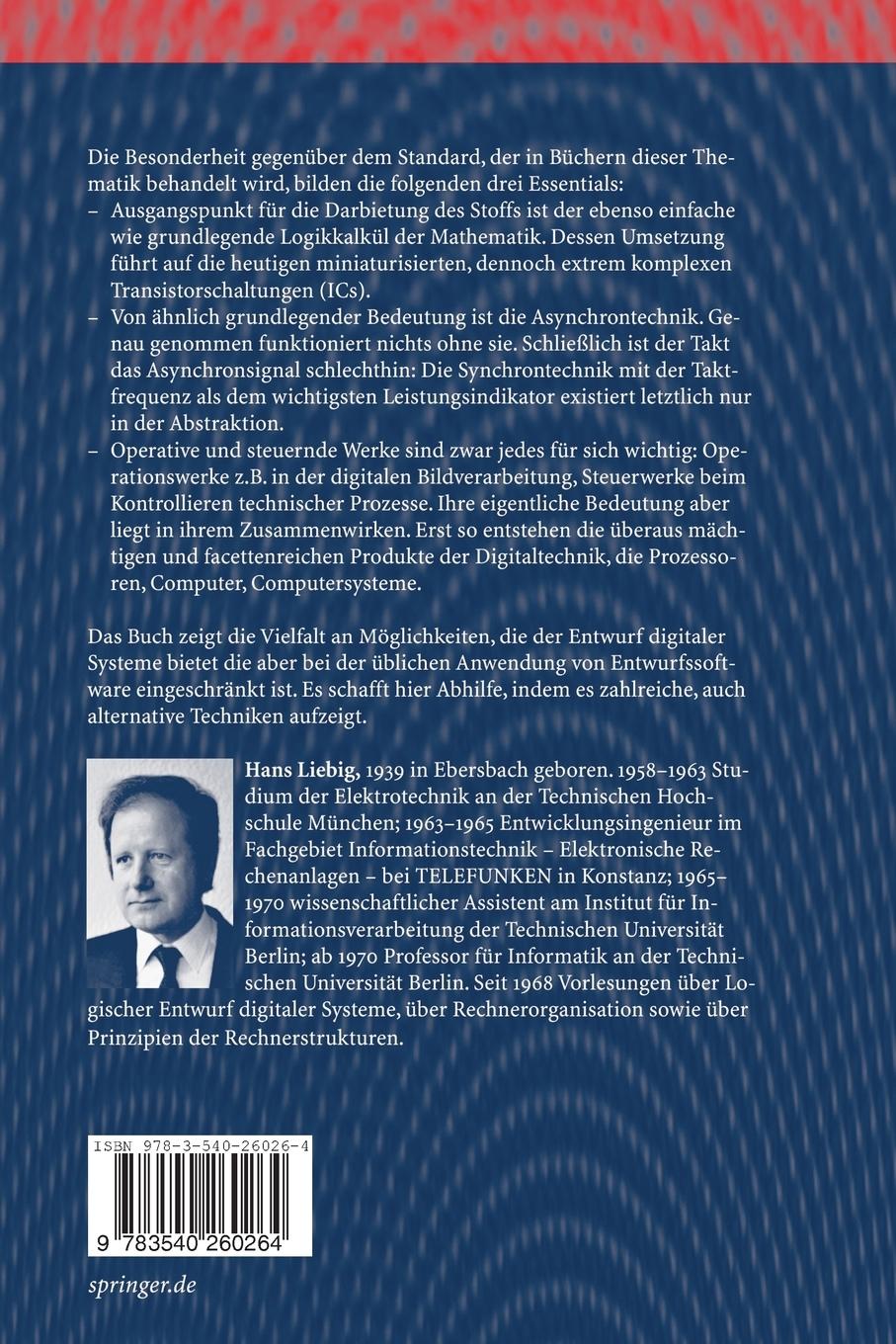 Rückseitencover Logischer Entwurf digitaler Systeme