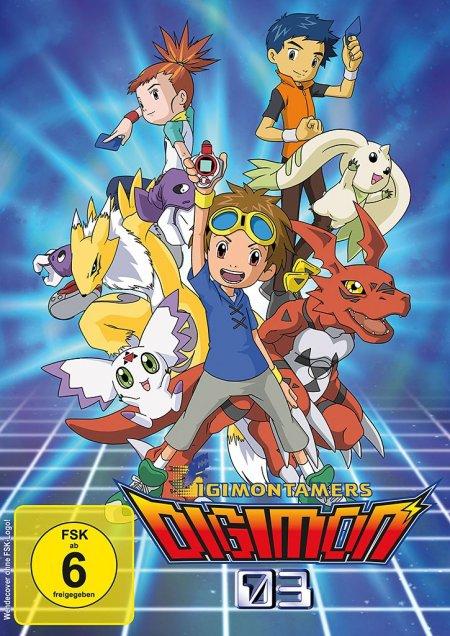 Vorderes Coverbild Digimon Tamers