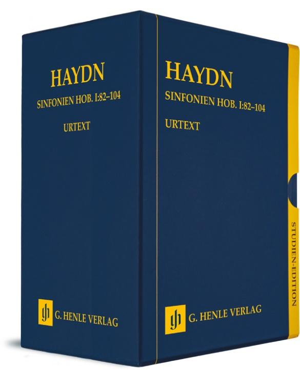 Vorderes Coverbild Haydn, Joseph - Sinfonien Hob. I:82-104 - 23 Bände im Schuber