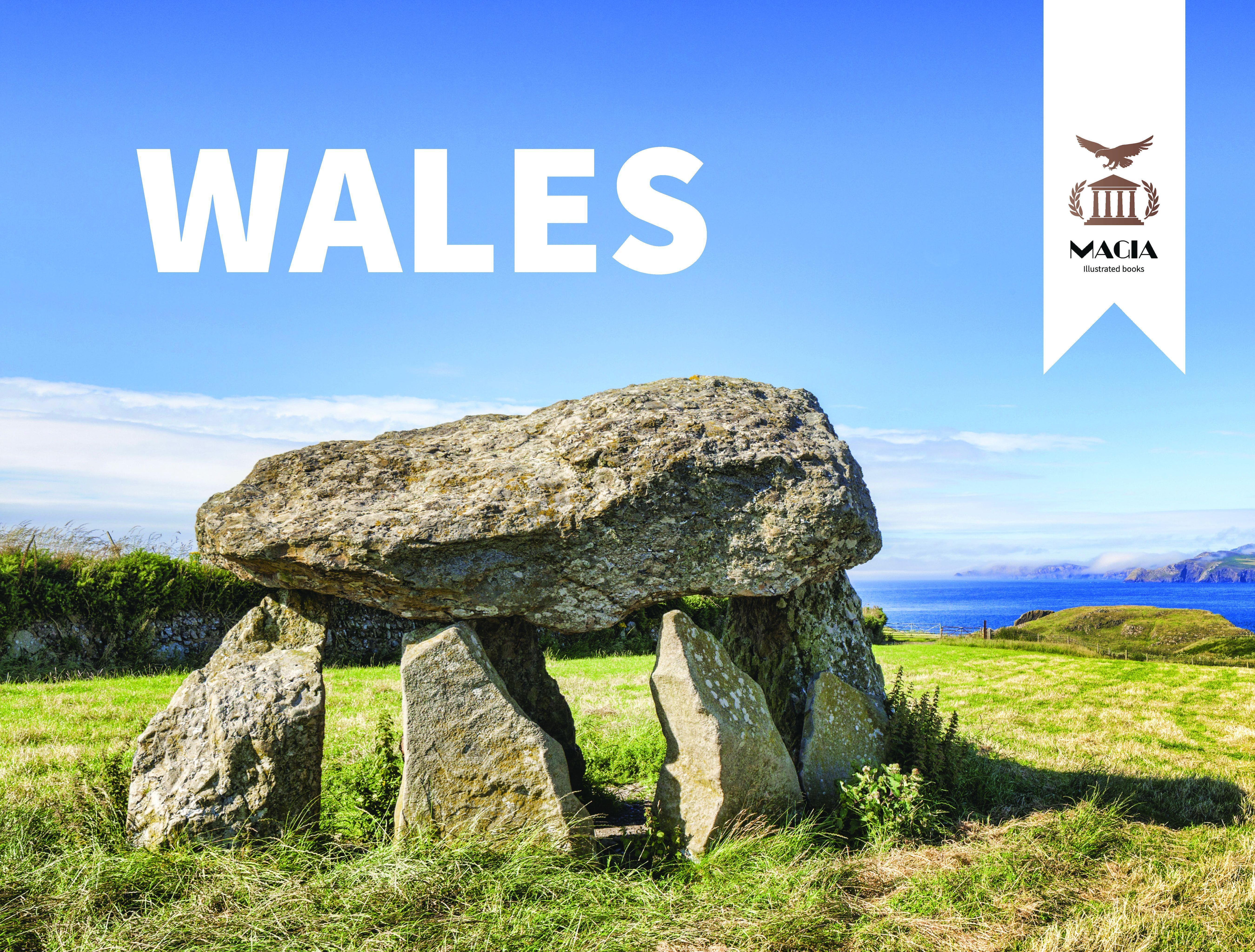 Vorderes Coverbild Bildband Wales