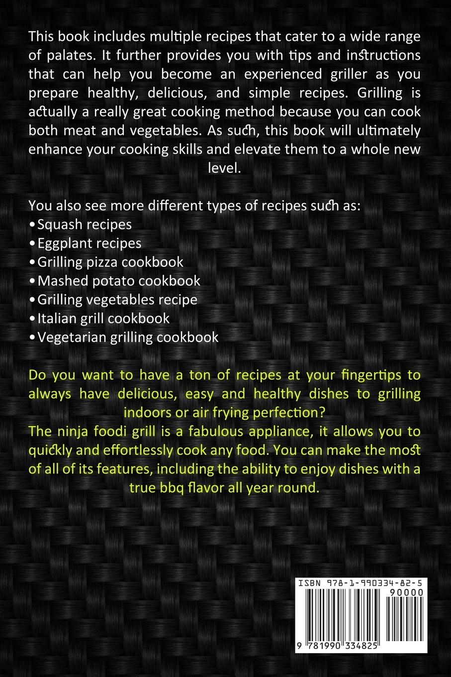 Rückseitencover Grilled Seafood Cookbook