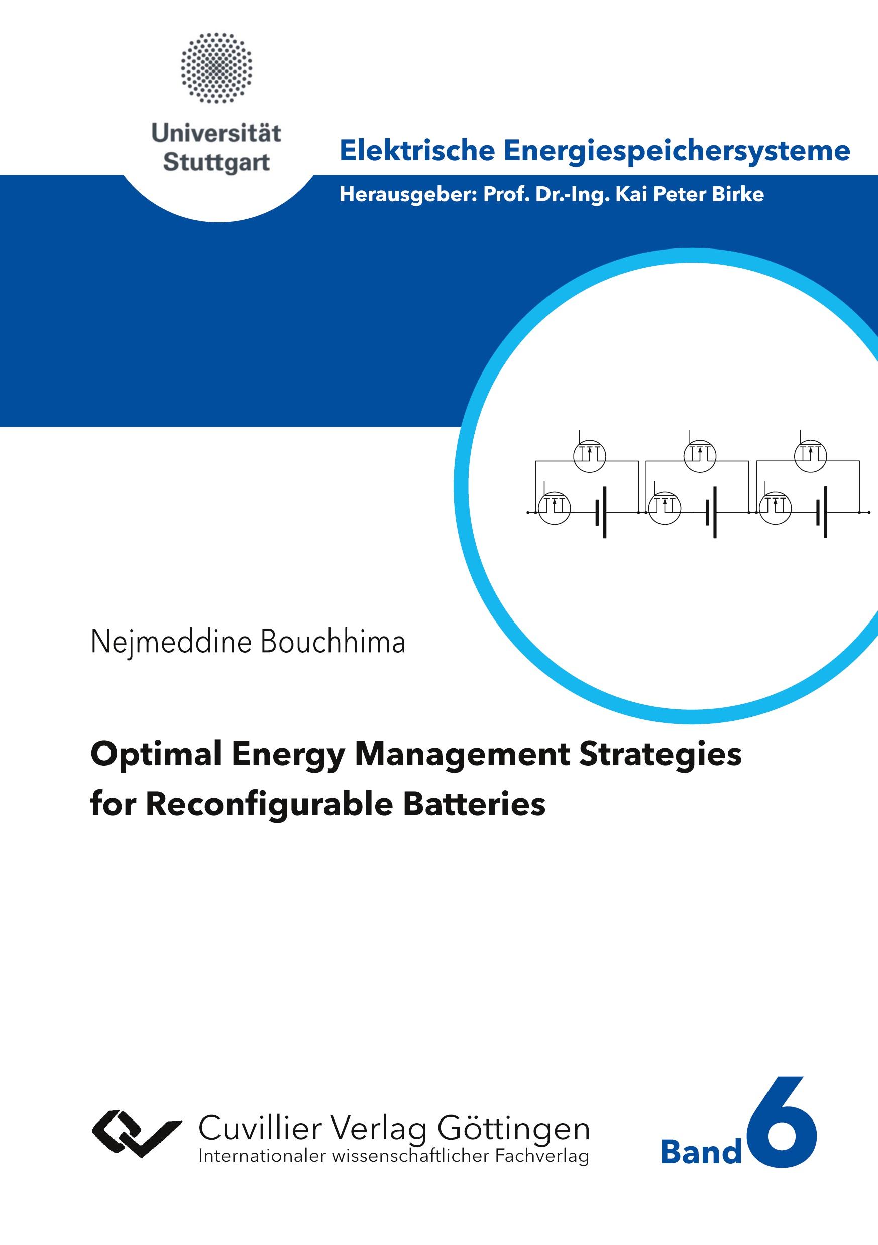 Vorderes Coverbild Optimal Energy Management Strategies for Reconfigurable Batteries