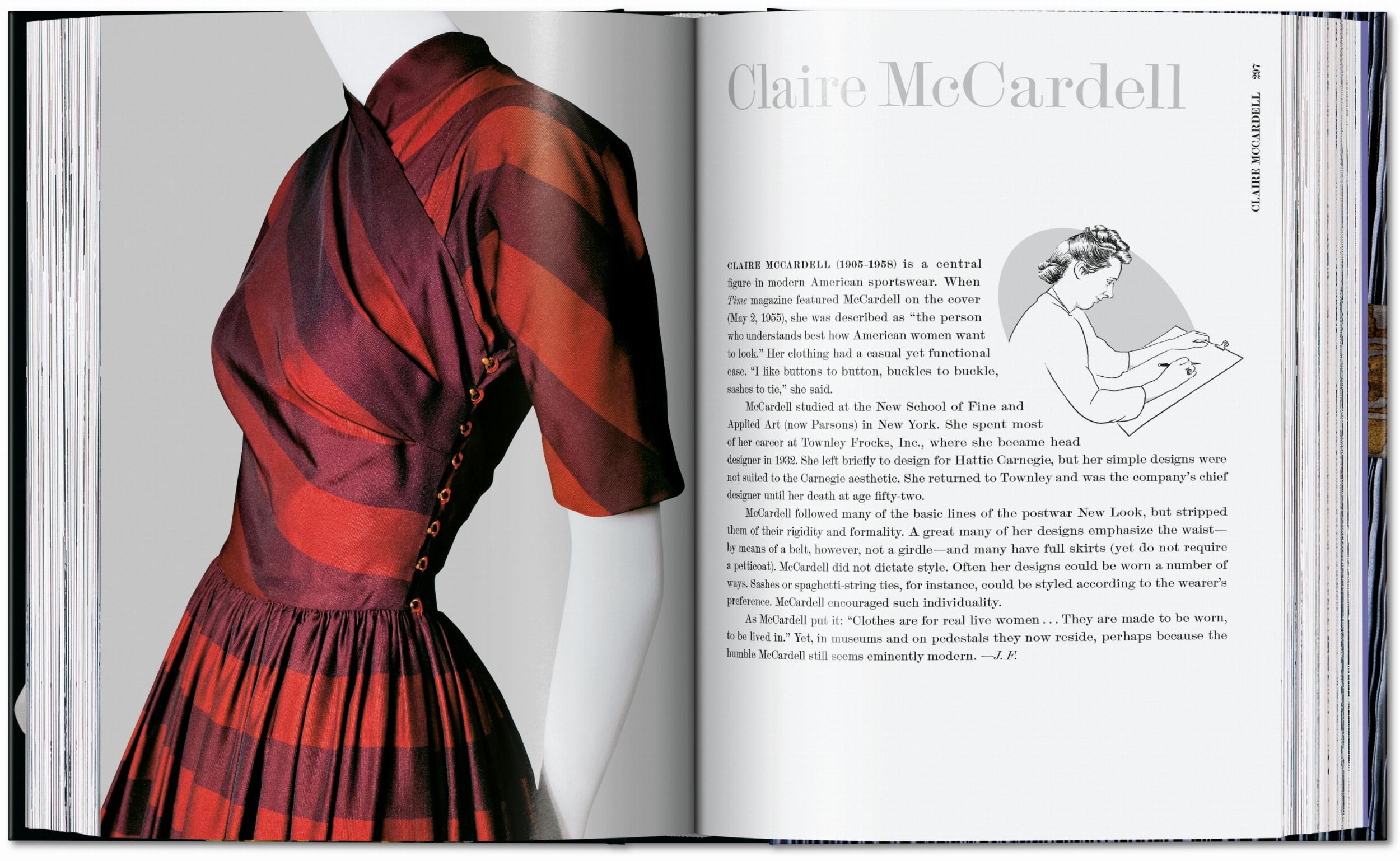 Beispielinhalt (Bild) Modedesigner A-Z. 40th Ed.
