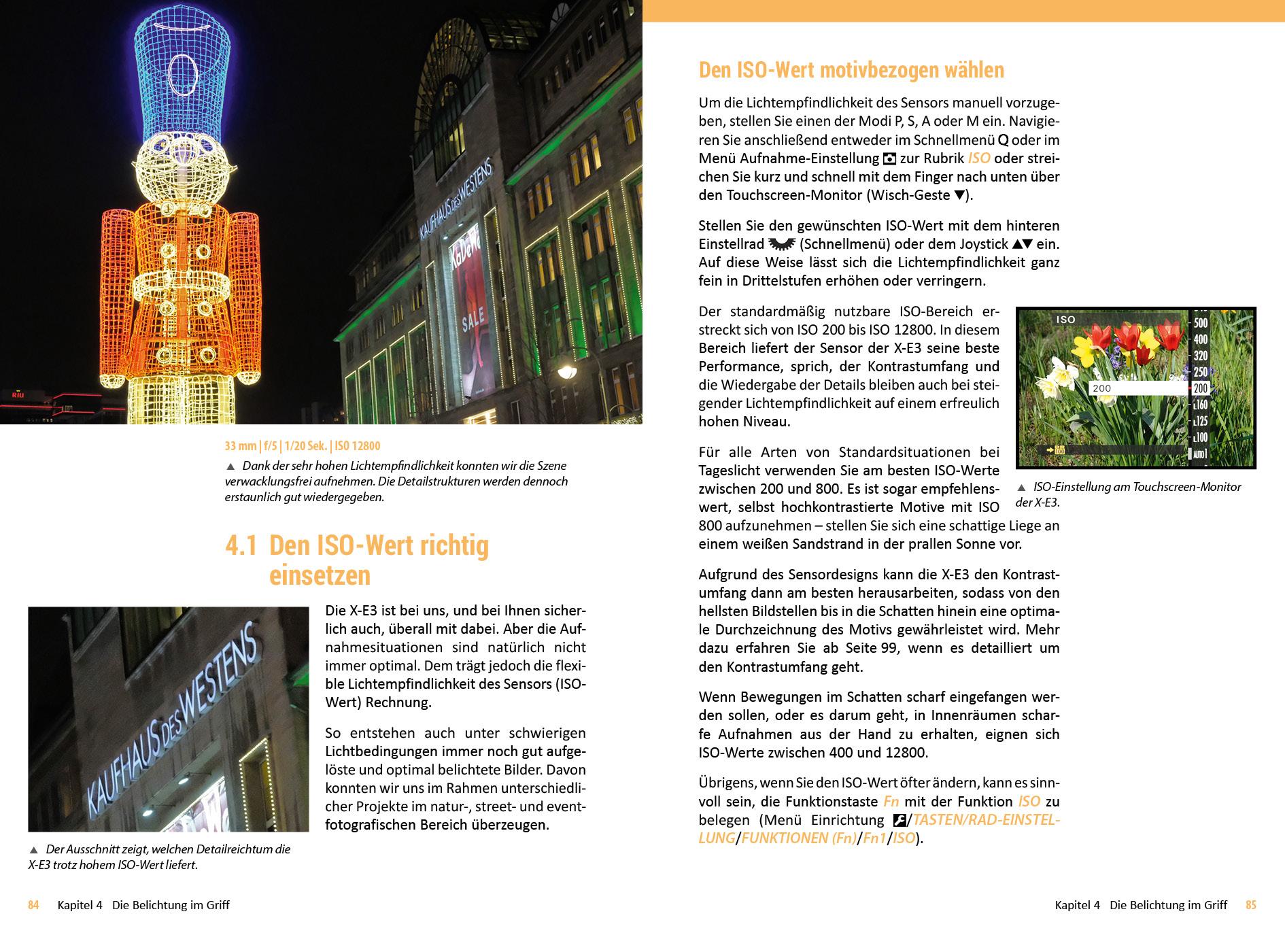 Beispielinhalt (Bild) Fujifilm X-E3 / X-E4