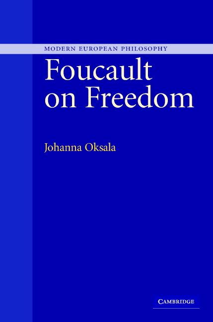 Vorderes Coverbild Foucault on Freedom