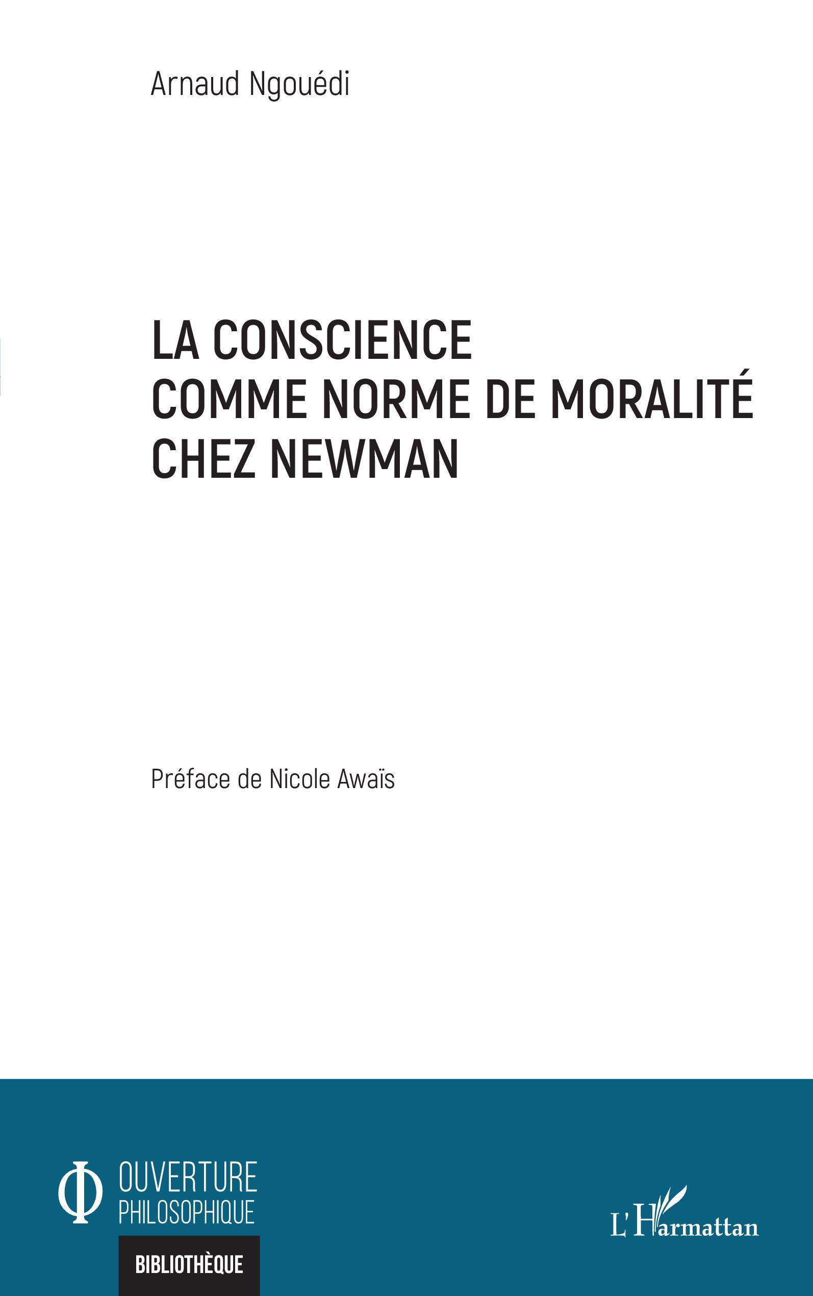 Vorderes Coverbild La conscience comme norme de moralité chez Newman