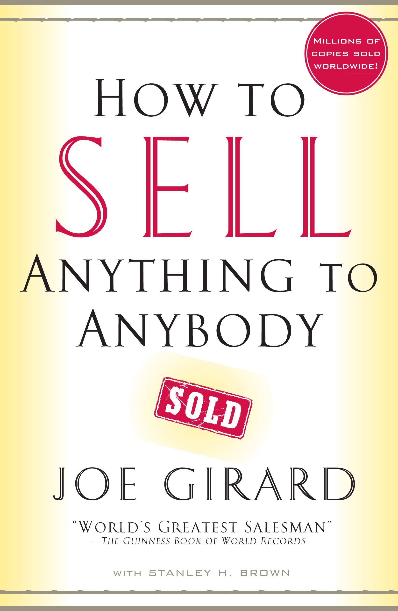 Vorderes Coverbild How to Sell Anything to Anybody