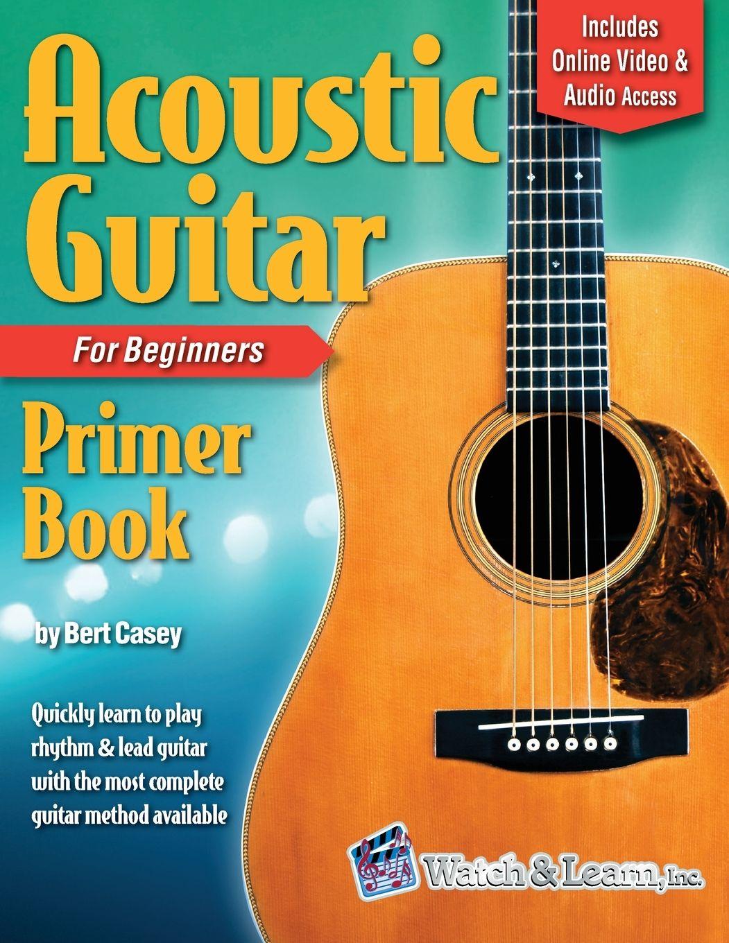 Vorderes Coverbild Acoustic Guitar Primer Book for Beginners with Online Video and Audio Access