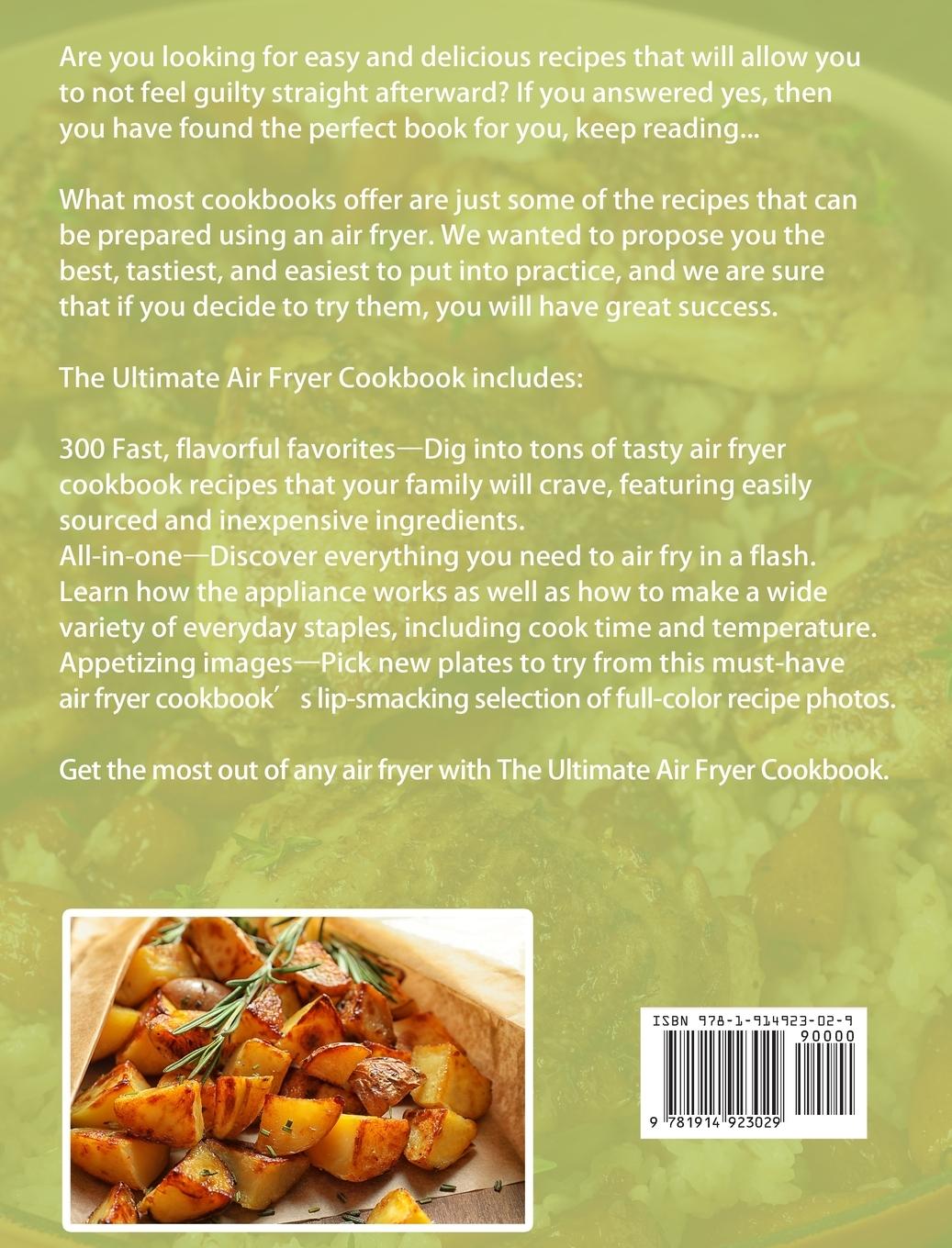 Rückseitencover The Ultimate Air Fryer Cookbook