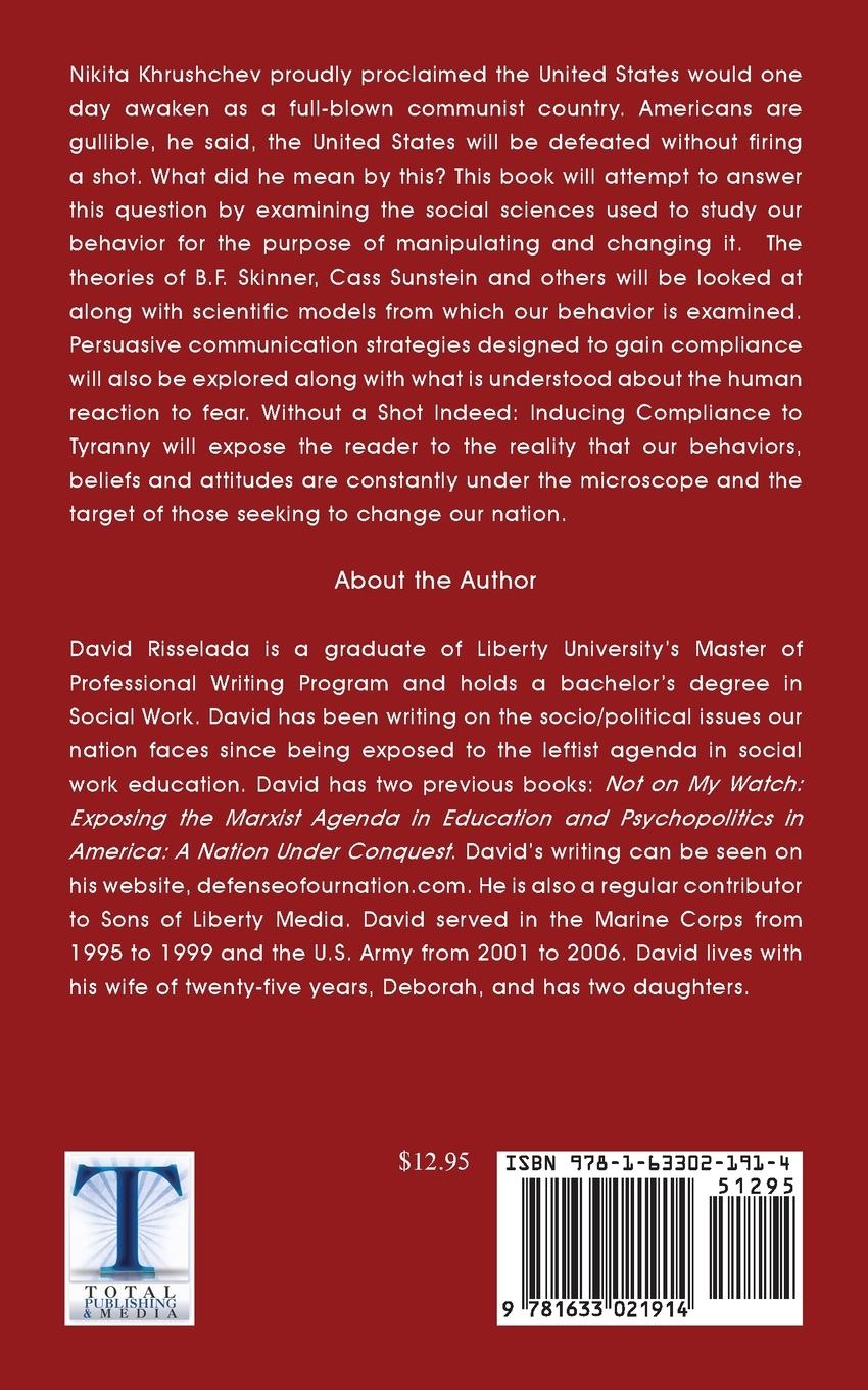 Rückseitencover Without a Shot Indeed