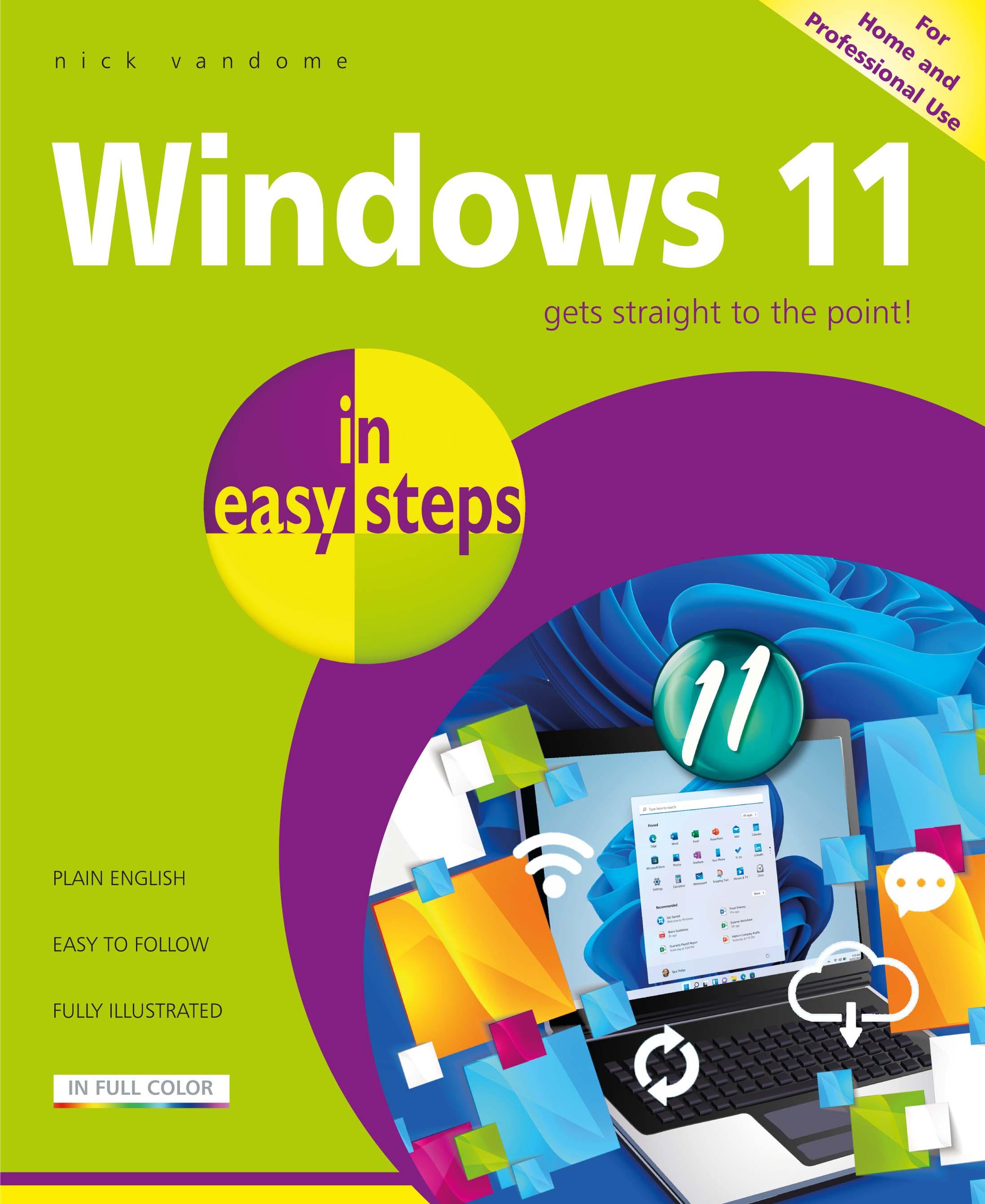 Vorderes Coverbild Windows 11 in Easy Steps