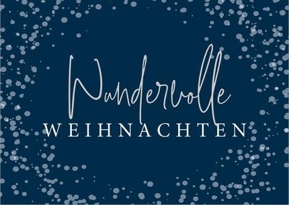 Beispielinhalt (Bild) Gesegnete Weihnachten - Postkartenset