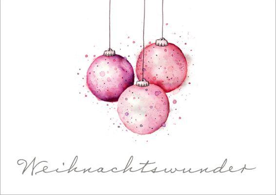 Beispielinhalt (Bild) Gesegnete Weihnachten - Postkartenset