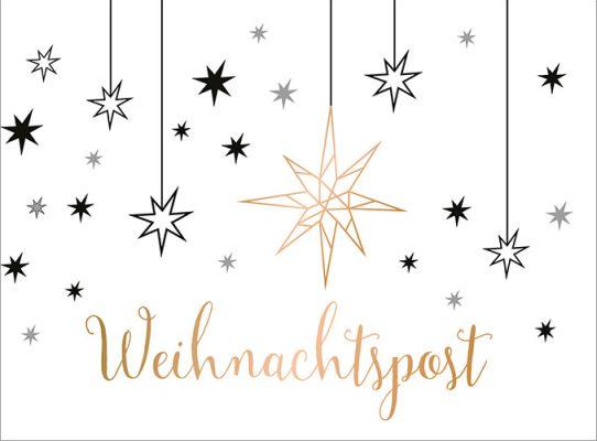 Beispielinhalt (Bild) Gesegnete Weihnachten - Postkartenset