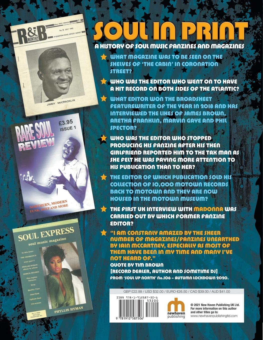 Rückseitencover Soul in Print