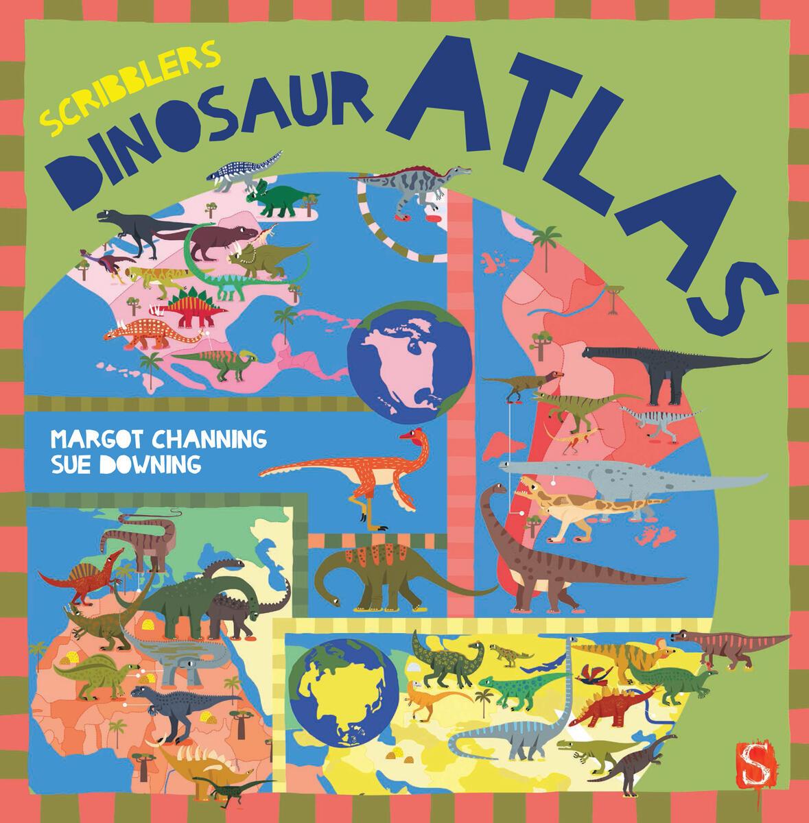 Vorderes Coverbild Scribblers' Dinosaur Atlas