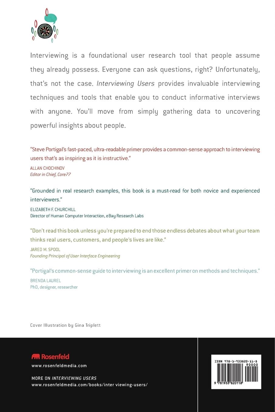 Rückseitencover Interviewing Users