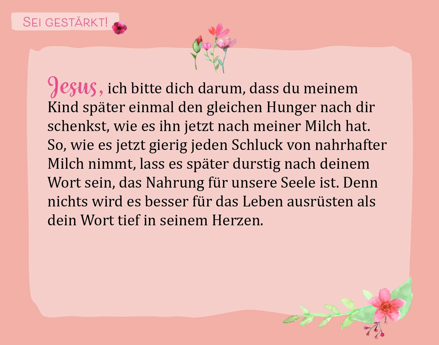 Beispielinhalt (Bild) Unendlich gesegnet