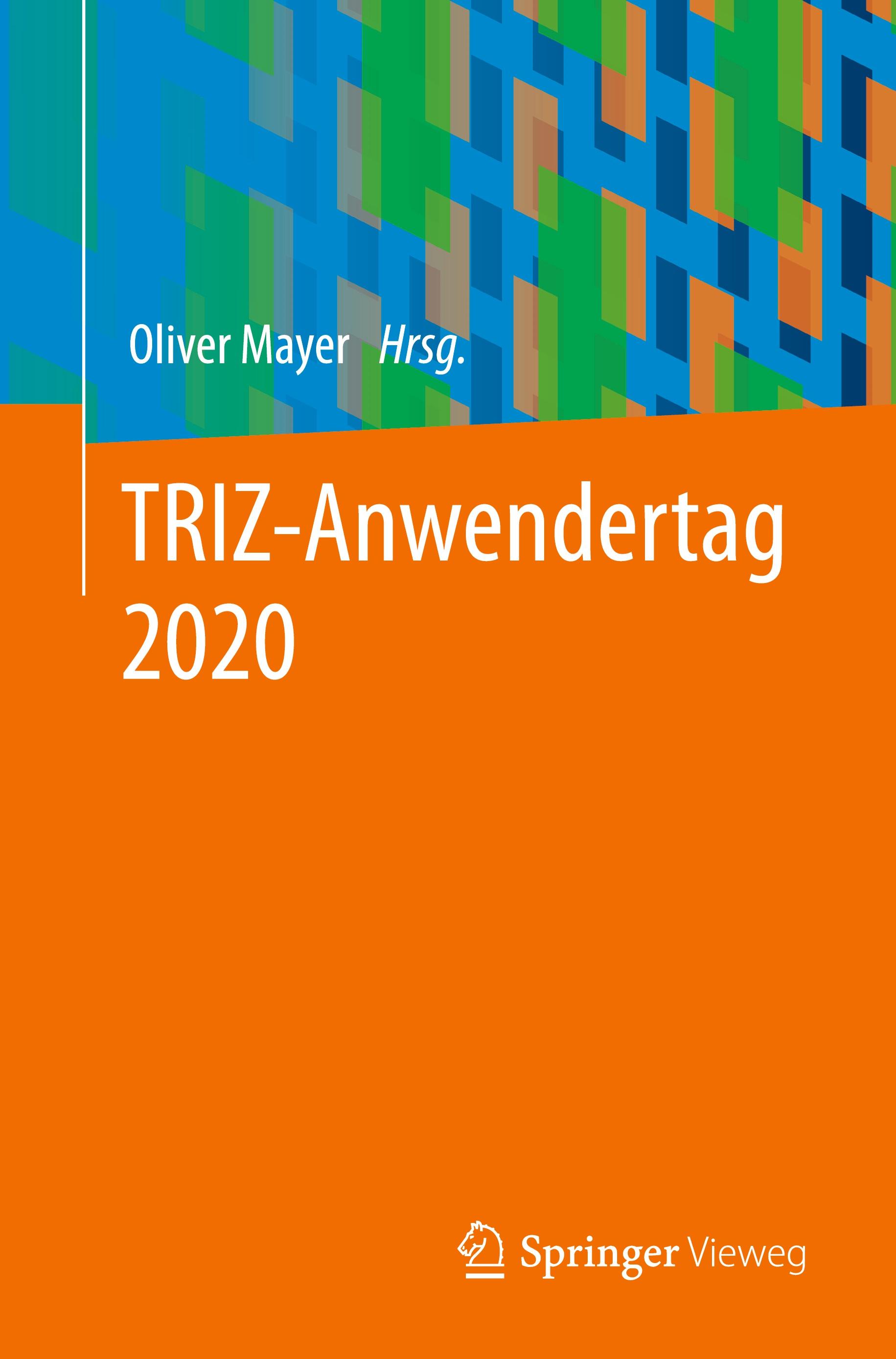Vorderes Coverbild TRIZ-Anwendertag 2020