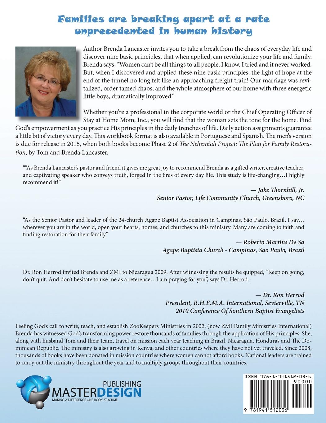 Rückseitencover Taking Back the Family