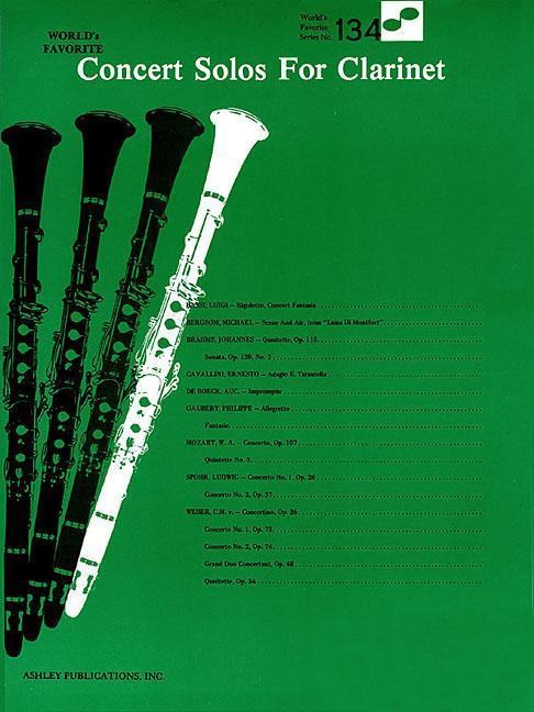 Vorderes Coverbild Concert Solos for Clarinet