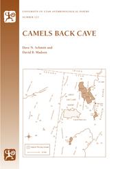 Vorderes Coverbild Camels Back Cave: Anthropological Paper 125 Volume 125