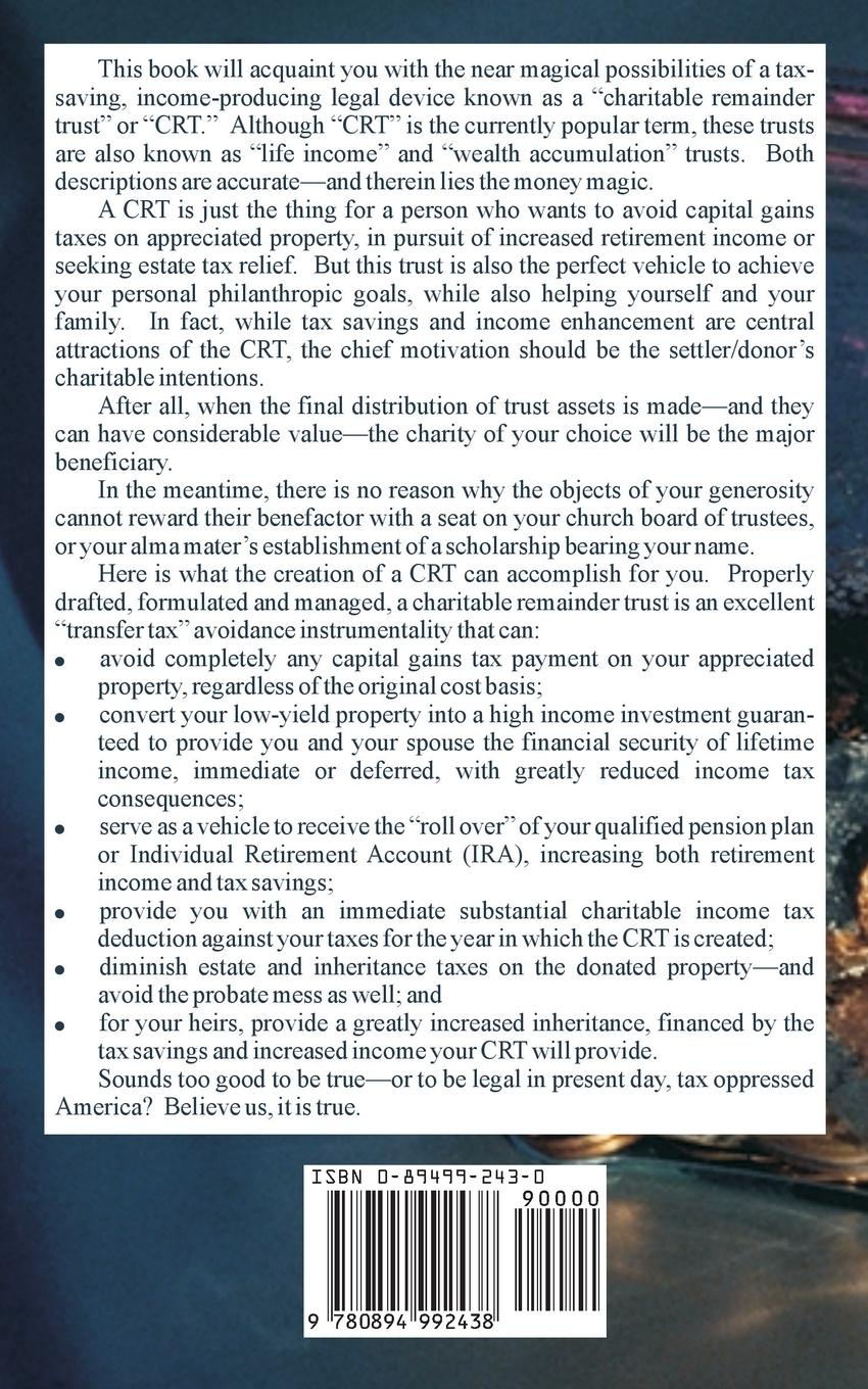 Rückseitencover The Charitable Remainder Trust