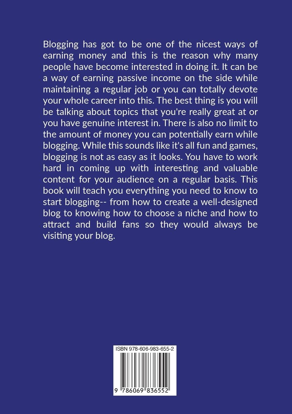 Rückseitencover Technical Blogging