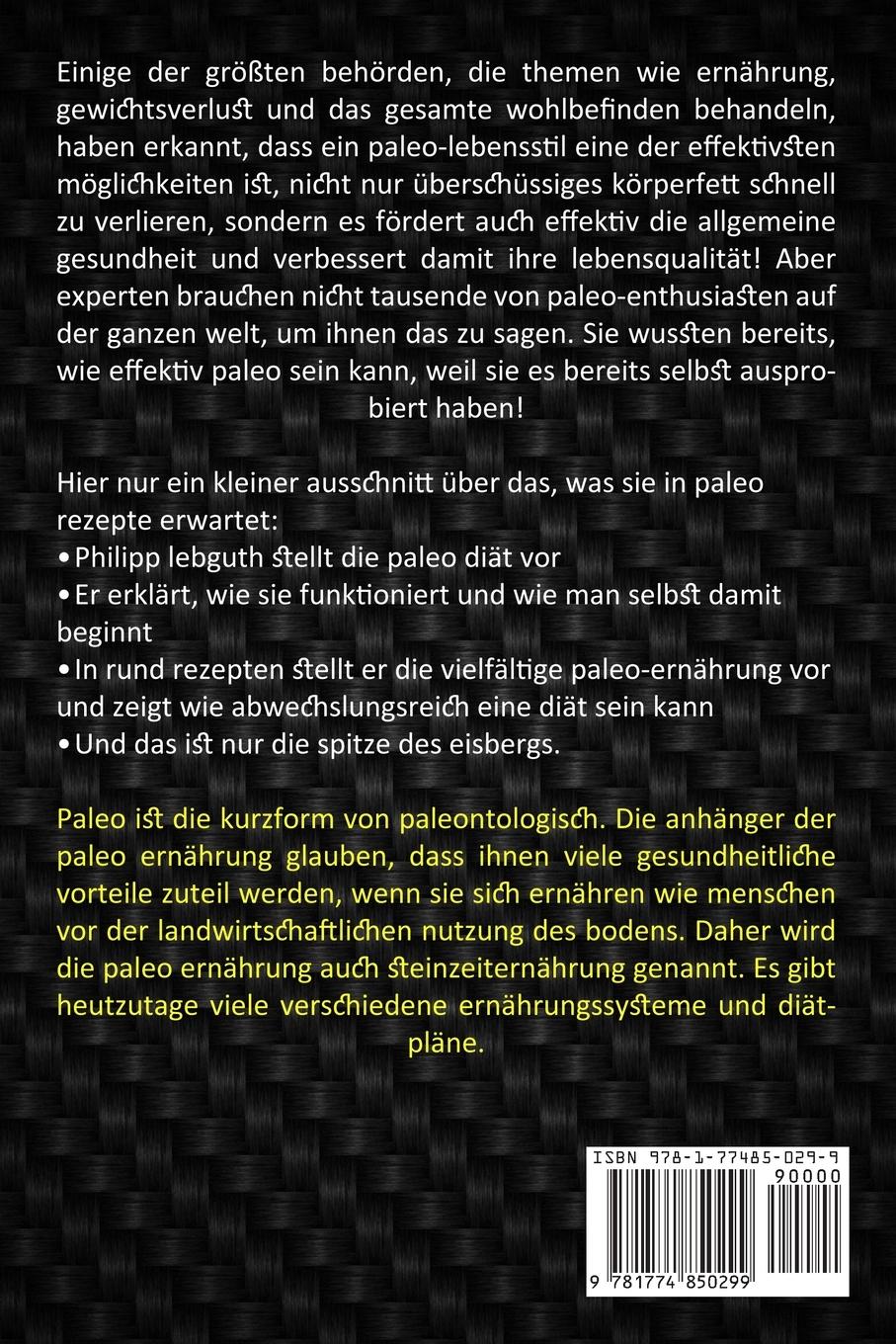 Rückseitencover Paläo-diät