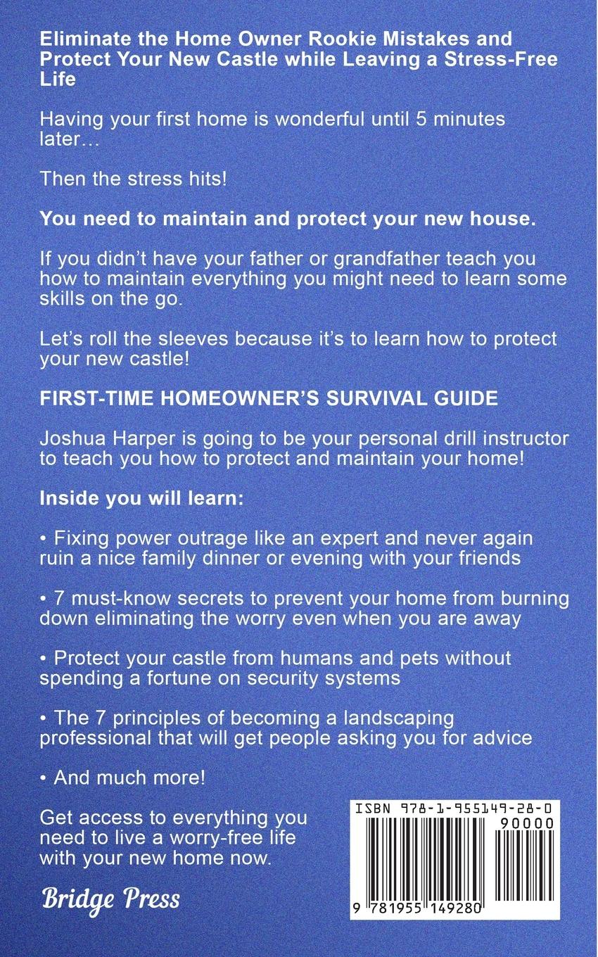 Rückseitencover First-Time Homeowner's Survival Guide