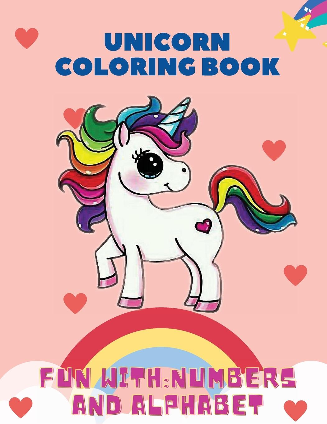 Vorderes Coverbild Unicorn Coloring Book,Fun with