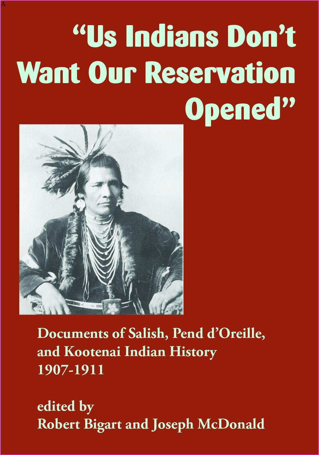 Vorderes Coverbild Us Indians Don't Want Our Reservation Opened
