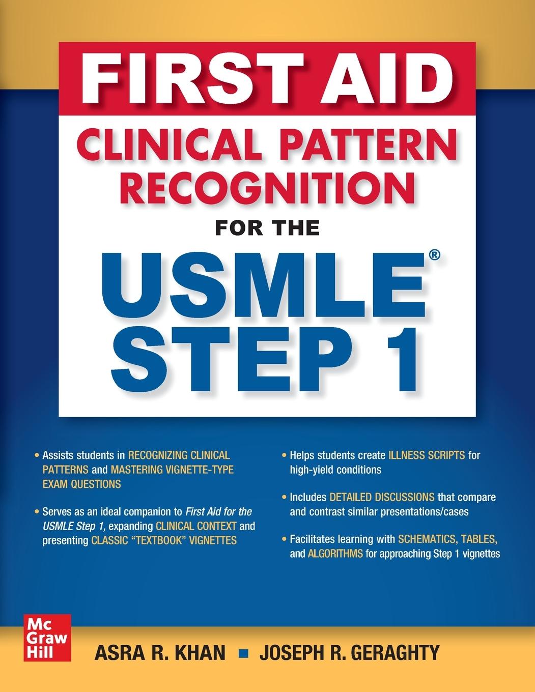 Vorderes Coverbild FIRST AID PATTERN RECOGNITION FOR THE USMLE STEP 1