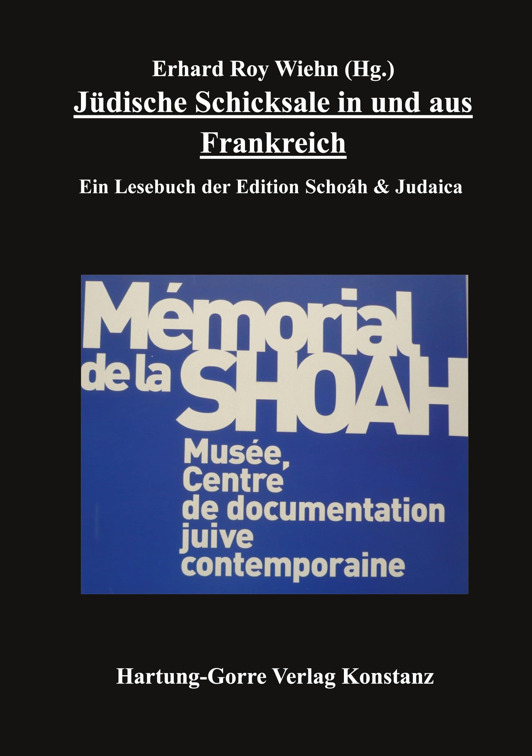 Vorderes Coverbild Jüdische Schicksale in und aus Frankreich