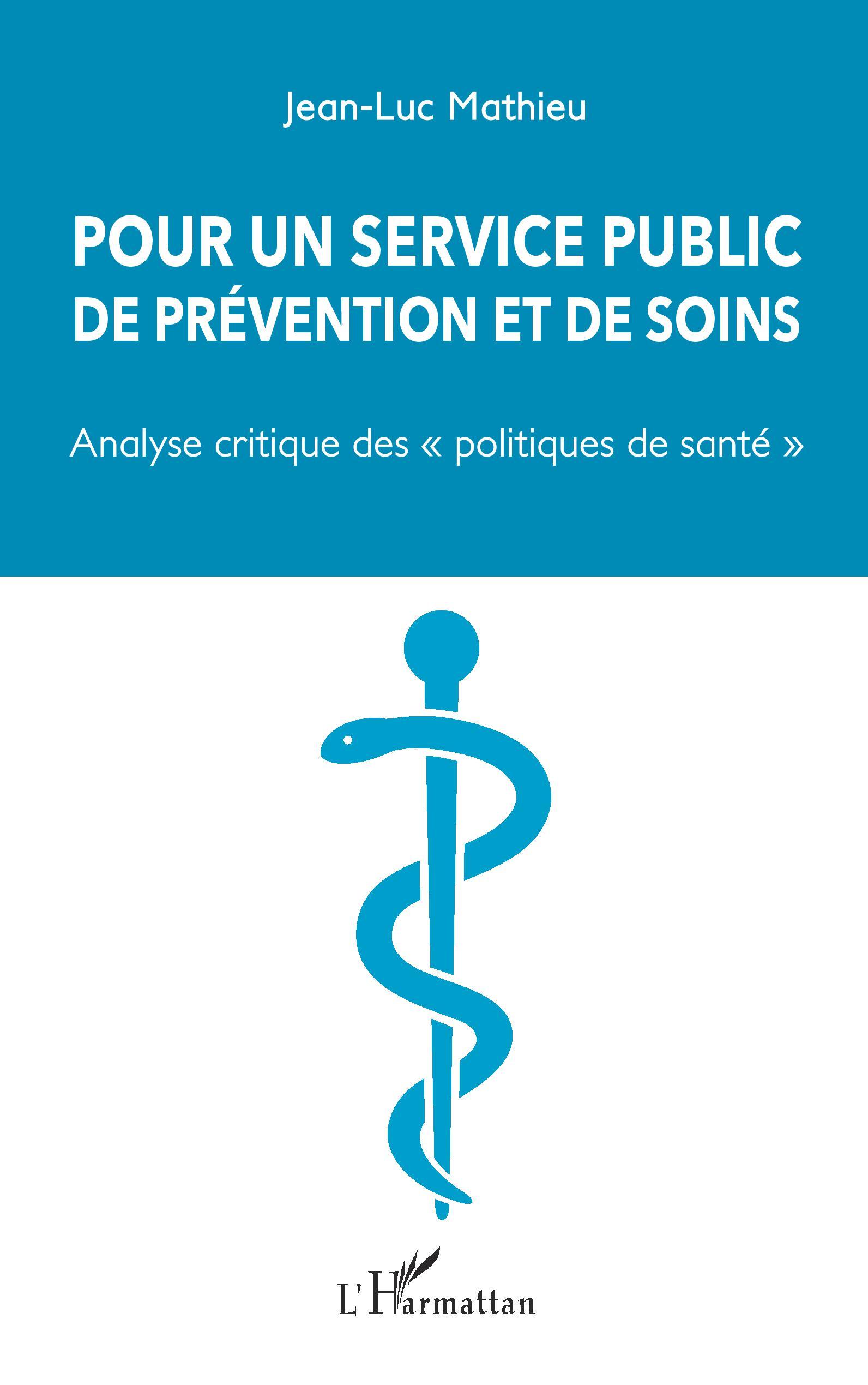 Vorderes Coverbild Pour un service public de prévention et de soins