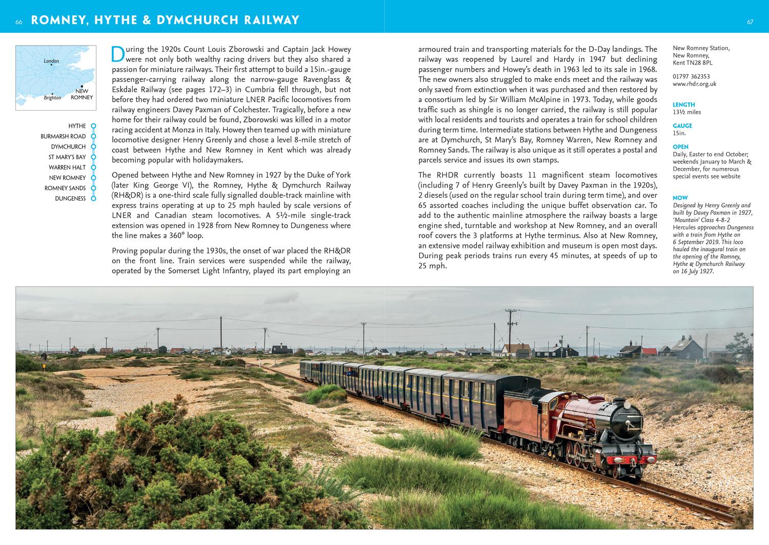 Beispielinhalt (Bild) Britain's Heritage Railways