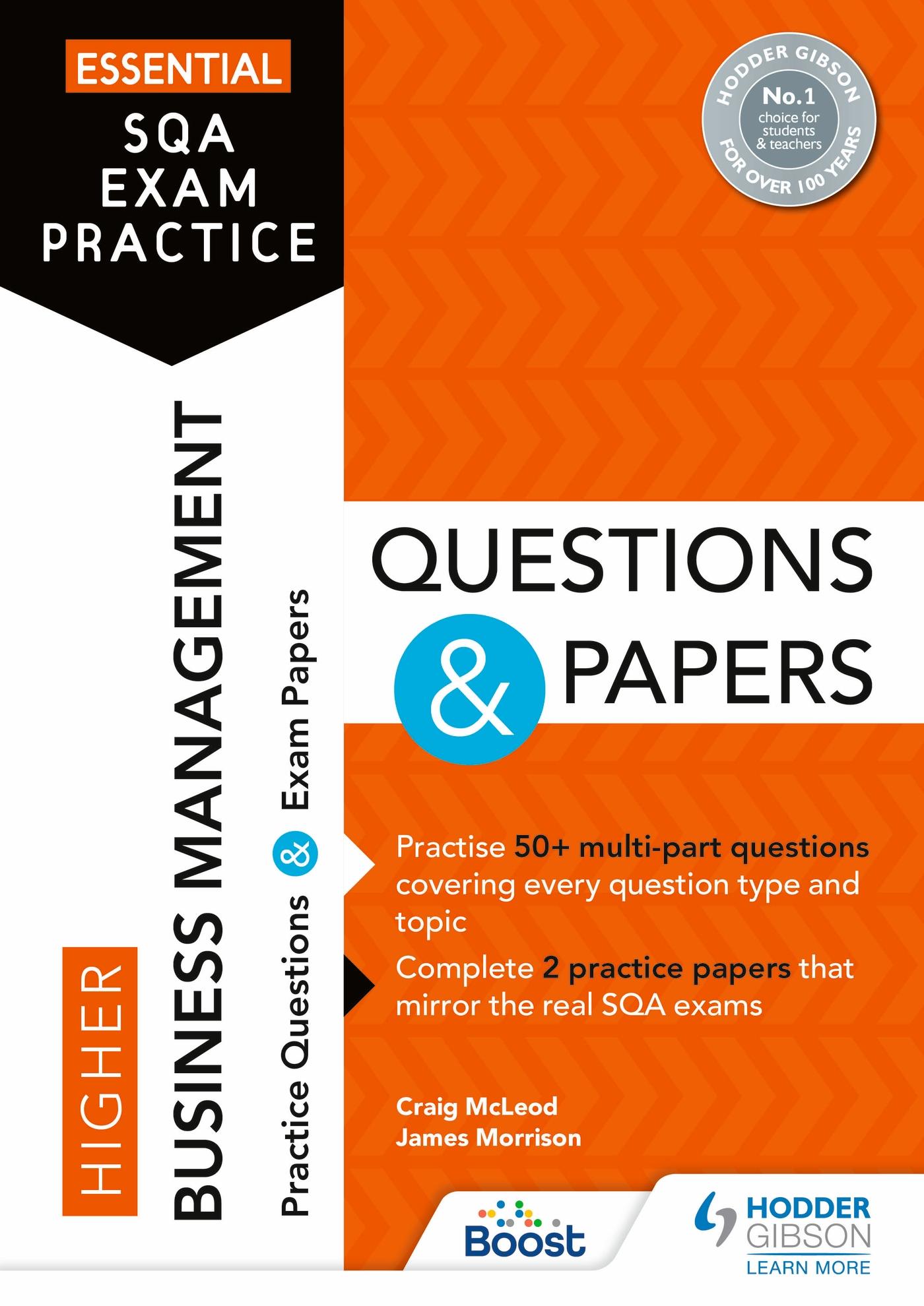 Vorderes Coverbild Essential SQA Exam Practice: Higher Business Management Questions and Papers
