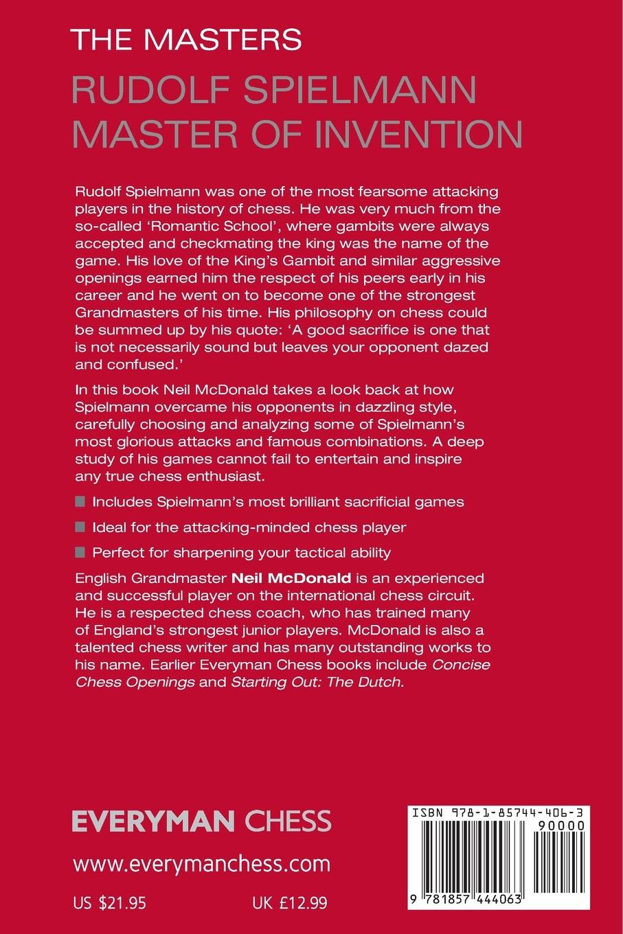 Rückseitencover Rudolf Spielmann