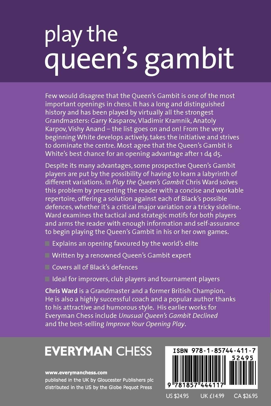 Rückseitencover Play the Queens Gambit